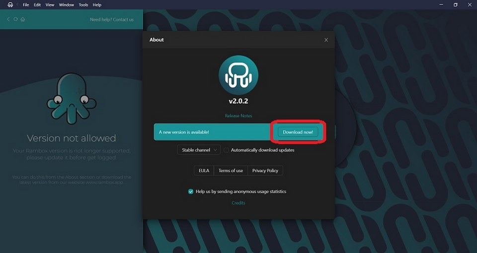 Lưu ý về các nền tảng hỗ trợ
