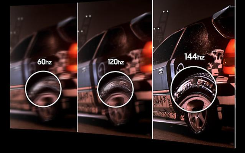 So sánh 3 tần số quét khác nhau