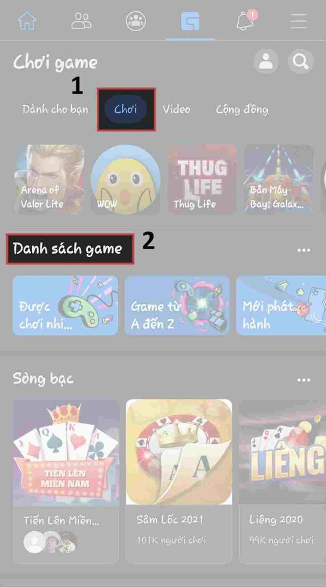 Xác nhận list nhập game 