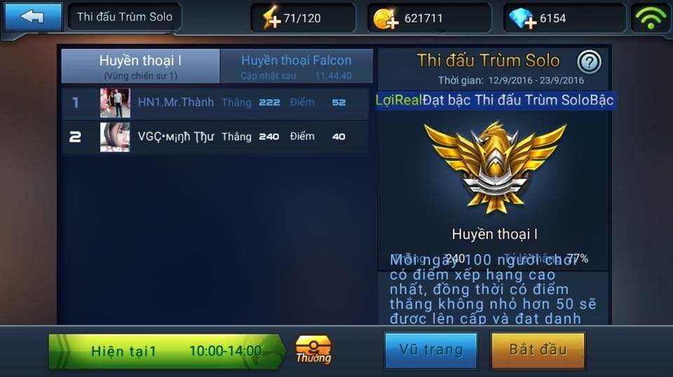 Kế hoạch thi đấu đa dạng