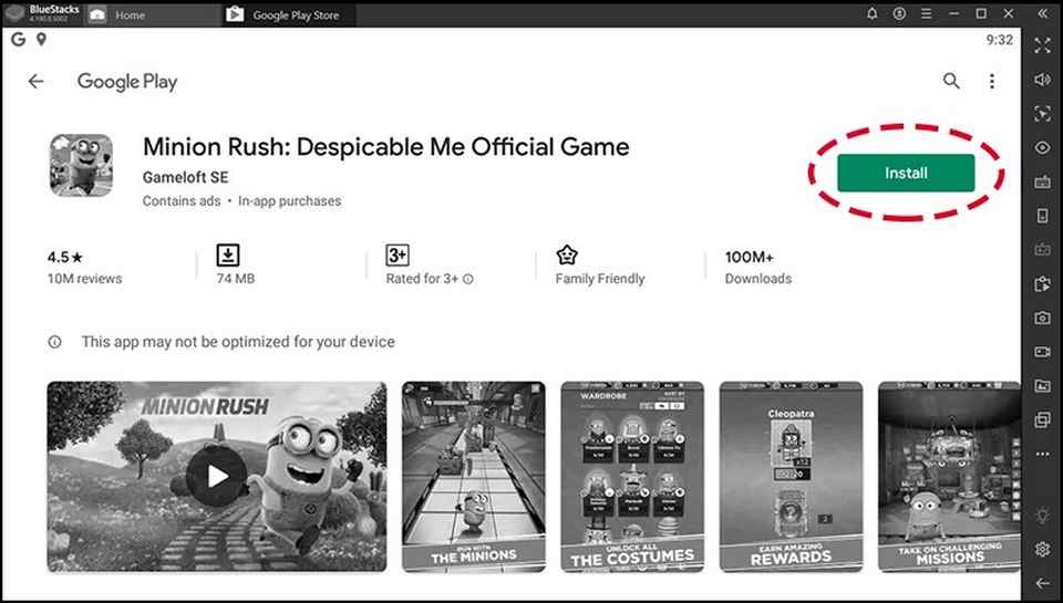 Chọn thông tin chơi game