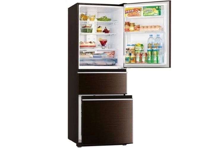 Tủ lạnh Mitsubishi Electric MR-CX35EM-BRW-V 3 cánh 272 lít màu nâu vân gỗ