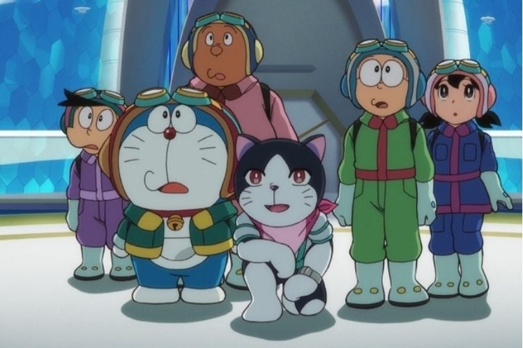 Tóm tắt nội dung Doraemon: Vùng đất lý tưởng phía trên bầu trời
