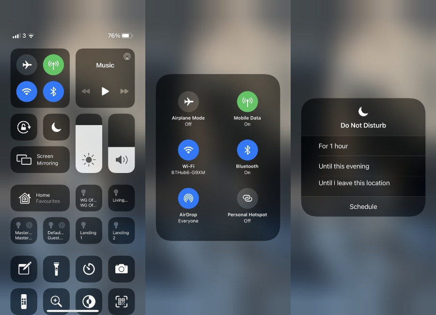 Cách bật trung tâm điều khiển trên iPhone - hình 3