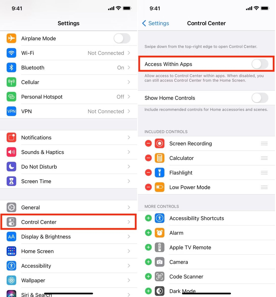 Cách bật trung tâm điều khiển trên iPhone - hình 7