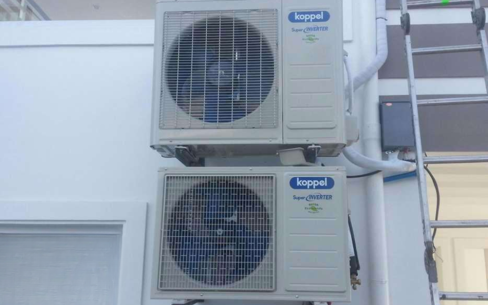 Bố trí nhiều máy lạnh chiếm nhiều không gian đặt dàn nóng