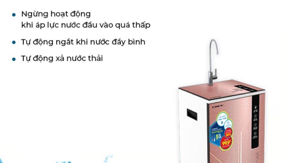 Máy lọc nước Coex 8 cấp Hydrogen WP-7212