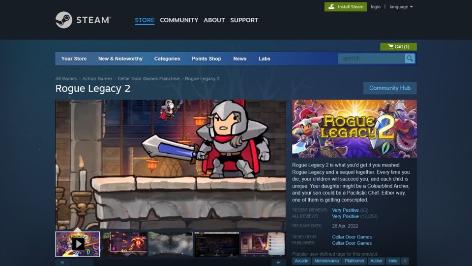 Mua và tải game trên Steam