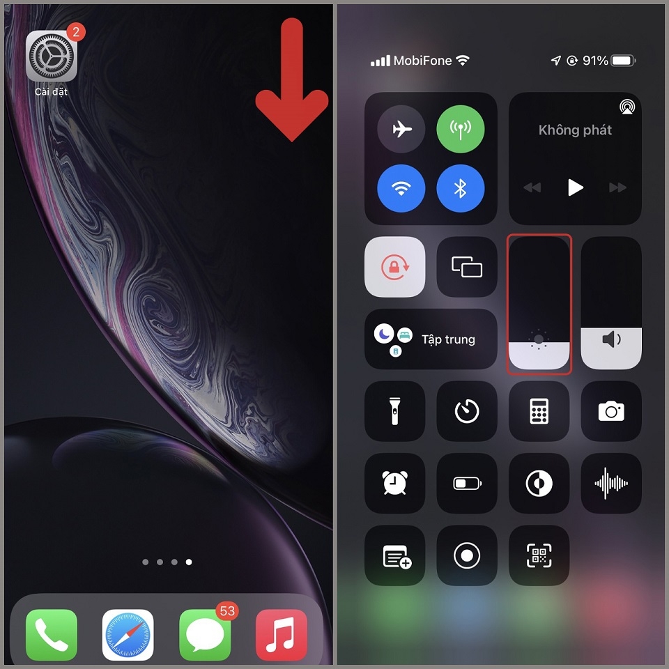Chế độ bảo vệ mắt trên iPhone 2