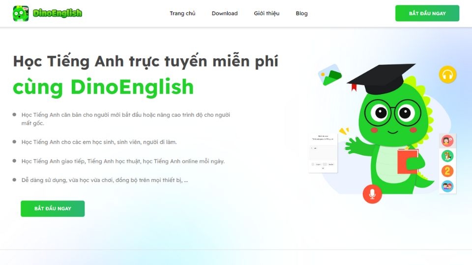 Giới thiệu về Dino English