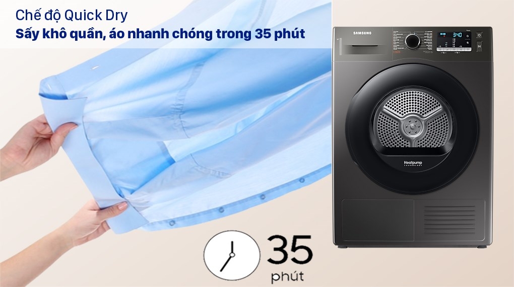 Công nghệ Smart Check trên máy sấy quần áo Samsung là gì? Gợi ý máy sấy quần áo có công nghệ Smart Check 5