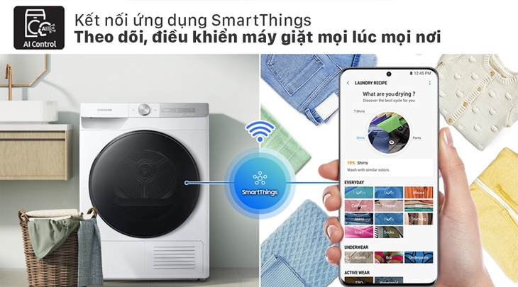 Công nghệ Smart Check trên máy sấy quần áo Samsung là gì? Gợi ý máy sấy quần áo có công nghệ Smart Check 4