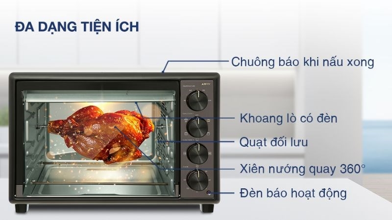 Lò nướng thông minh có ưu điểm gì nổi bật? Gợi ý các sản phẩm lò nướng thông minh được ưa chuộng nhất hiện nay 4