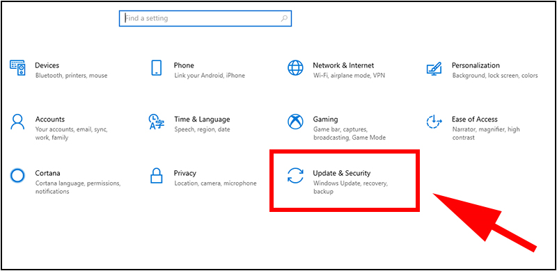 máy tính không nhận máy in Canon 2900 6