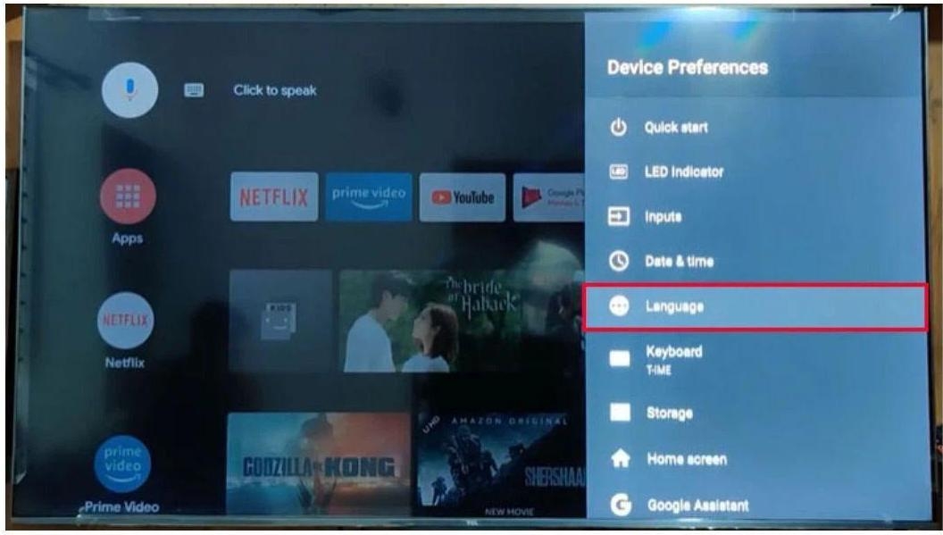 Cách cài đặt tiếng Việt cho tivi TCL (ảnh 3)