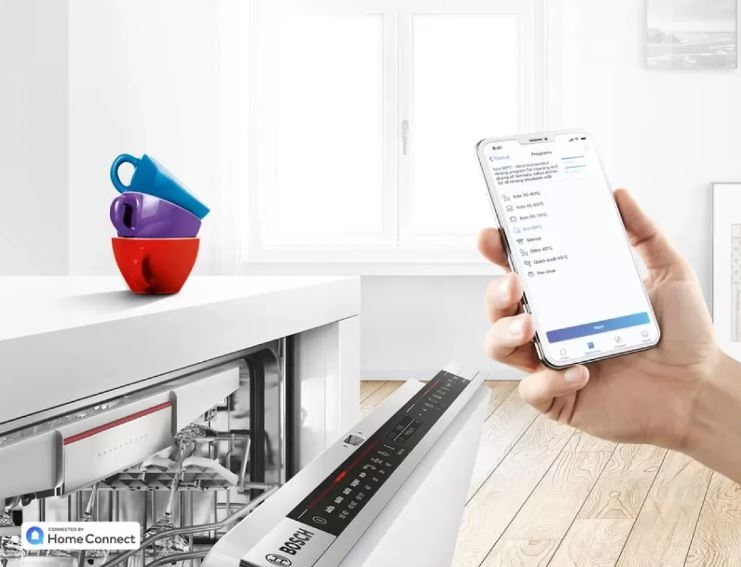 cách kết nối máy rửa bát Bosch với điện thoại 3