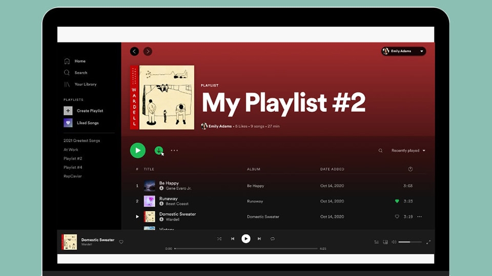 Khởi động lại hệ thống Spotify sau khi cài đặt