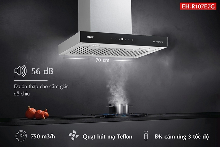 Máy hút mùi Chef's của nước nào (hình 5)