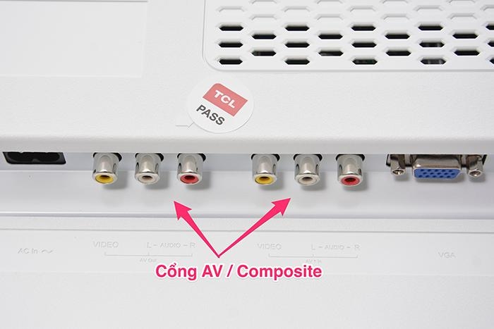 Cổng kết nối Composite trên tivi là gì? Những ưu - nhược điểm của cổng kết nối Composite trên tivi 2
