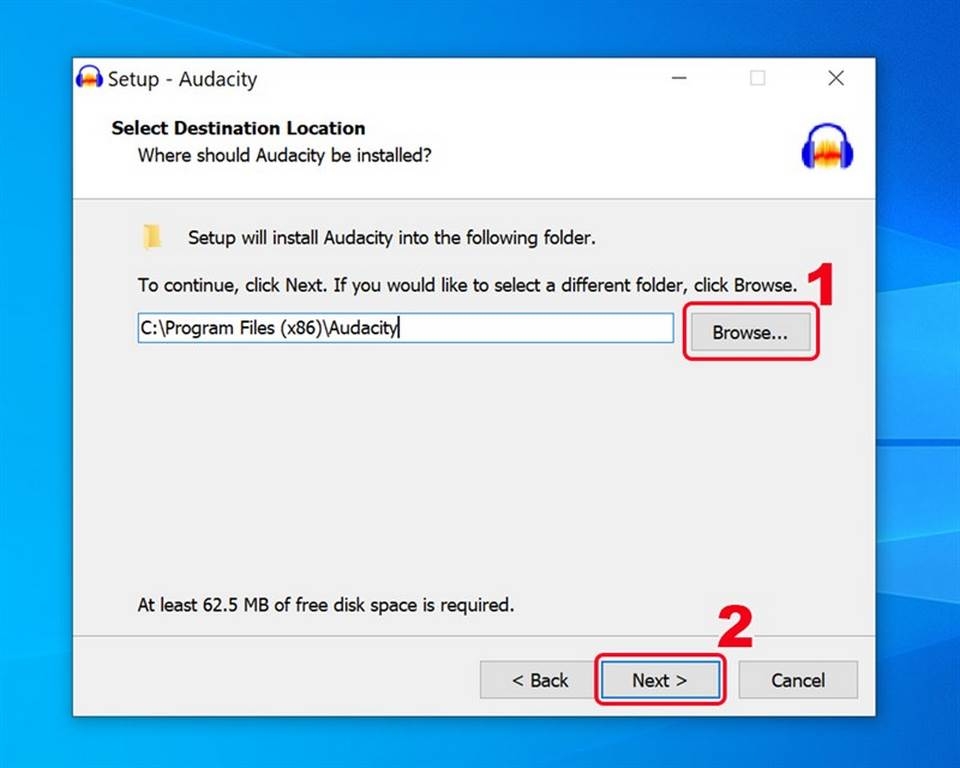 Chọn theo yêu cầu hướng dẫn