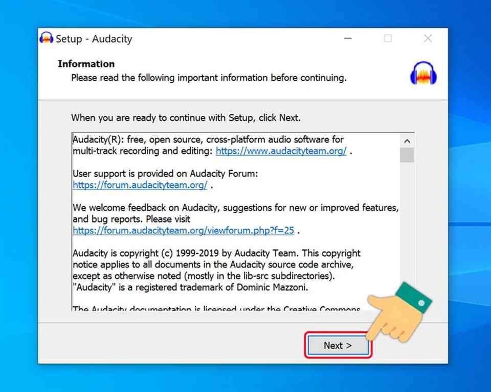 Chọn các thông tin theo yêu cầu