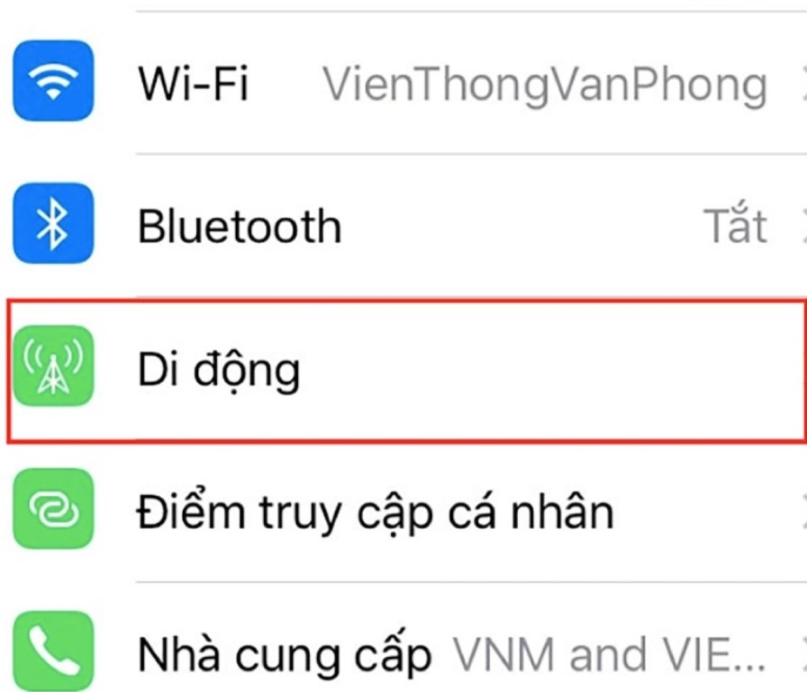Chuyển vùng dữ liệu trên iPhone là gì? Làm thế nào để chuyển vùng dữ liệu trên iPhone? 2
