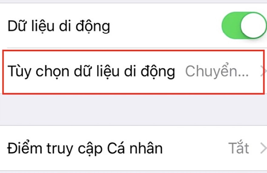 Chuyển vùng dữ liệu trên iPhone là gì? Làm thế nào để chuyển vùng dữ liệu trên iPhone? 3