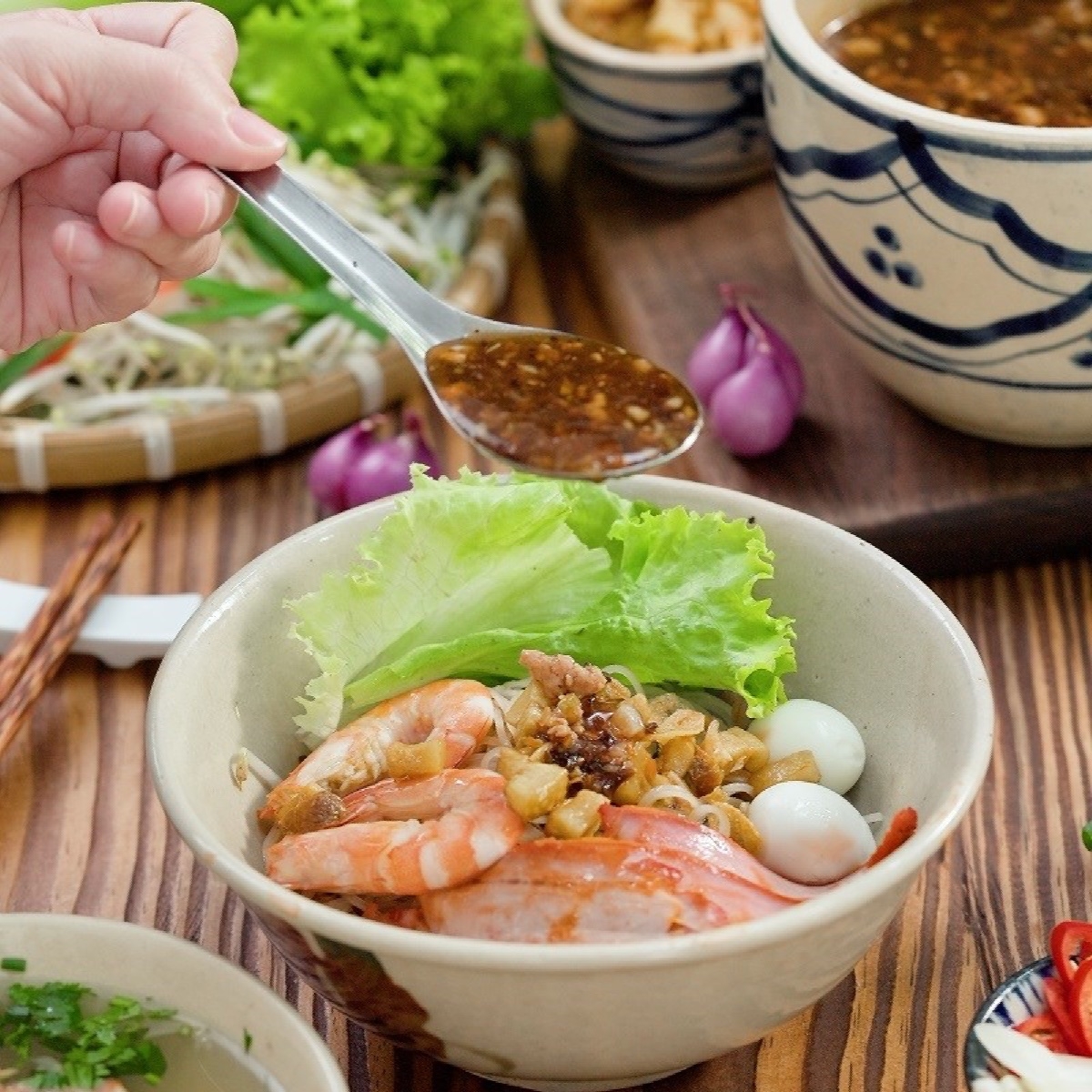 cách làm nước sốt hủ tiếu khô - hình 5