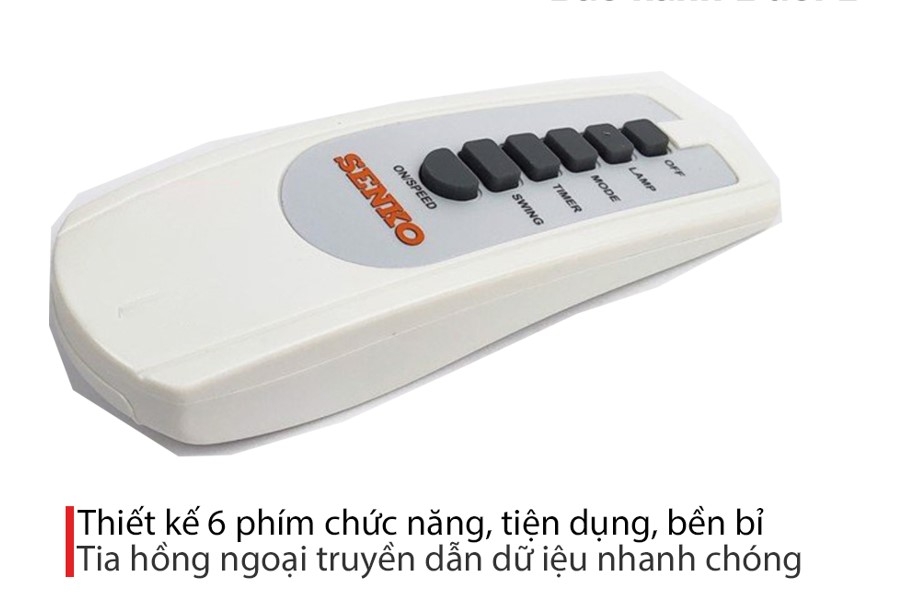cách sử dụng remote quạt Senko - Ảnh 2