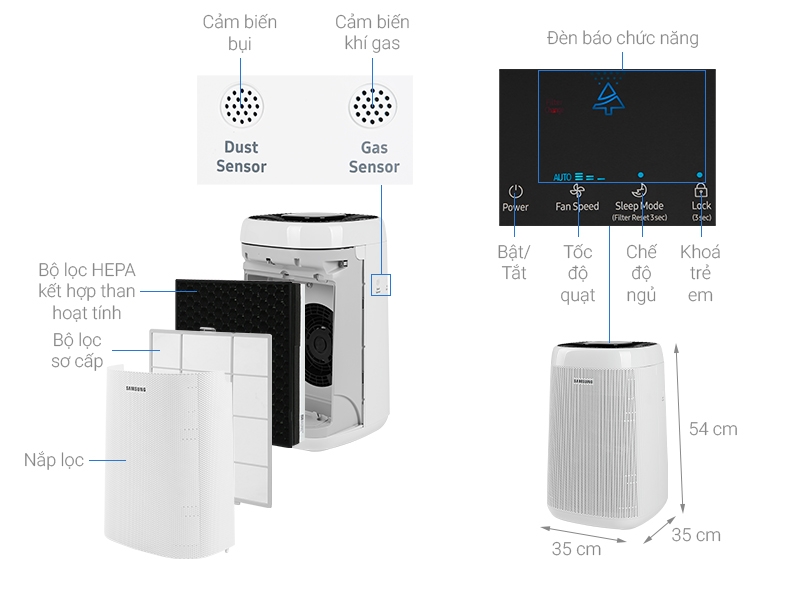 Cách sửa máy lọc không khí Samsung 6