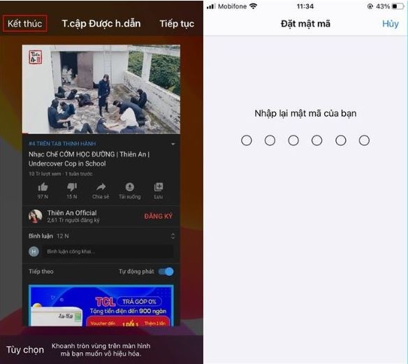 chống nhìn trộm màn hình iPhone 6