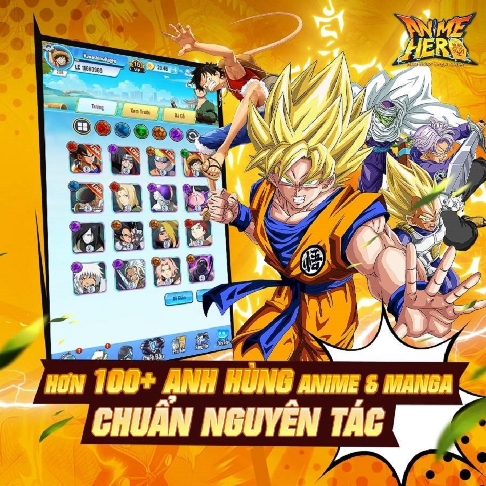 Hệ thống nhân vật vô cùng phong phú và đa dạng