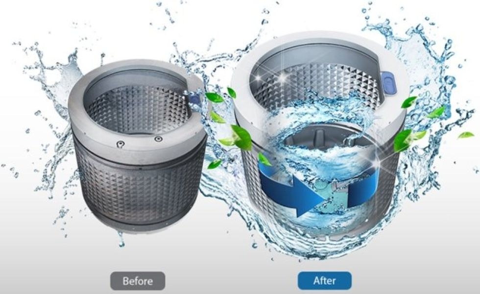 chế độ vệ sinh lồng giặt