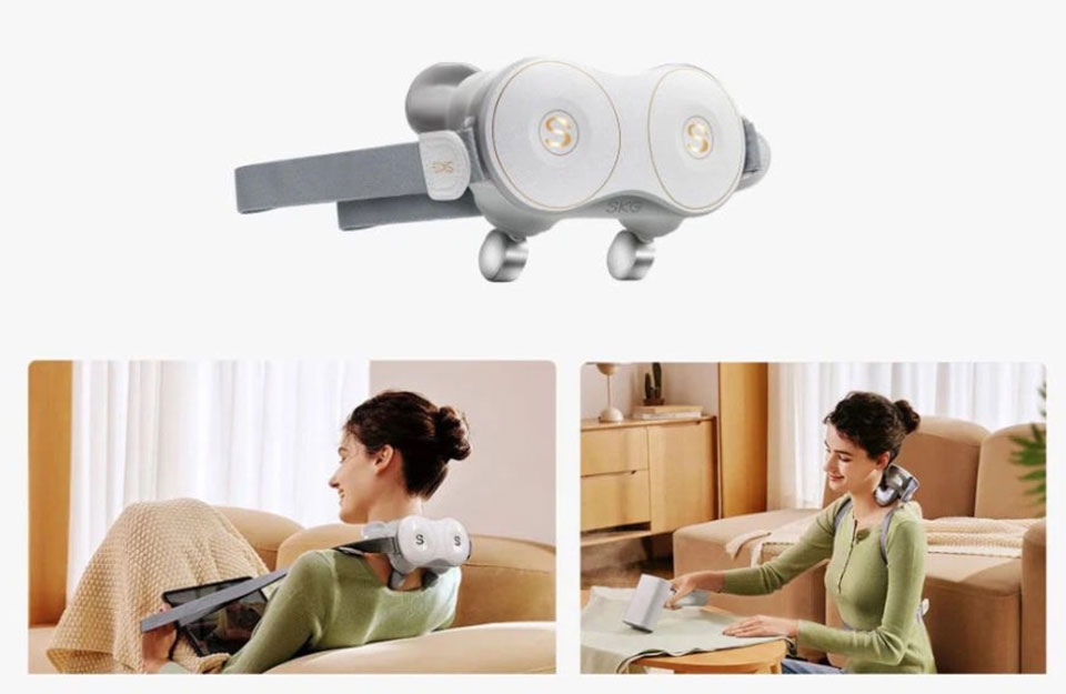 Máy massage cổ vai gáy SKG H7