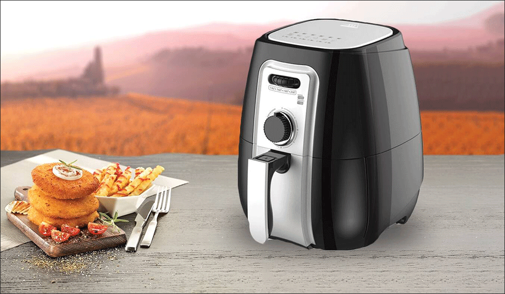 Thiết kế của nồi chiên không dầu Elmich