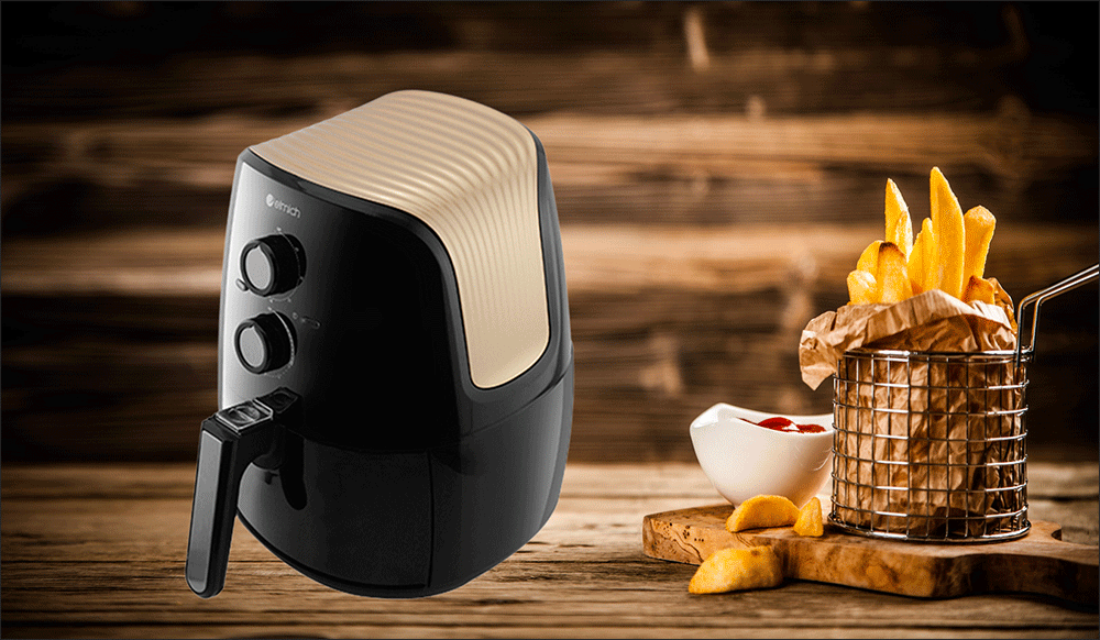 chức năng, tiện ích của nồi chiên không dầu Elmich