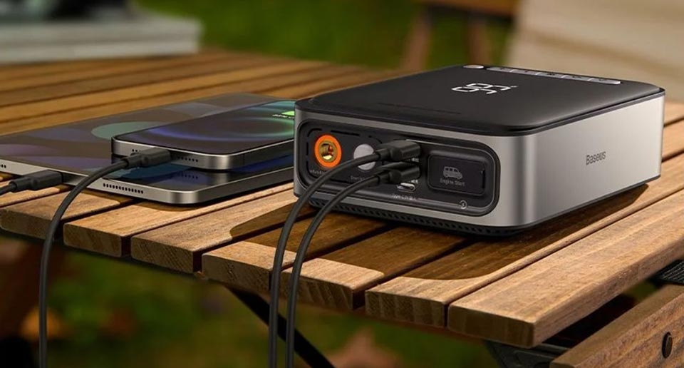 Baseus 2-in-1 Jump Starter - Ảnh 07
