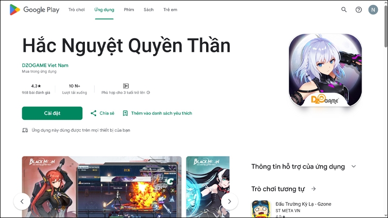 Hắc Nguyệt Quyền Thần - hình 7