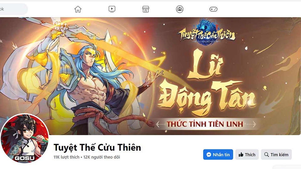 Theo dõi trang fanpage để cập nhật code mới nhất