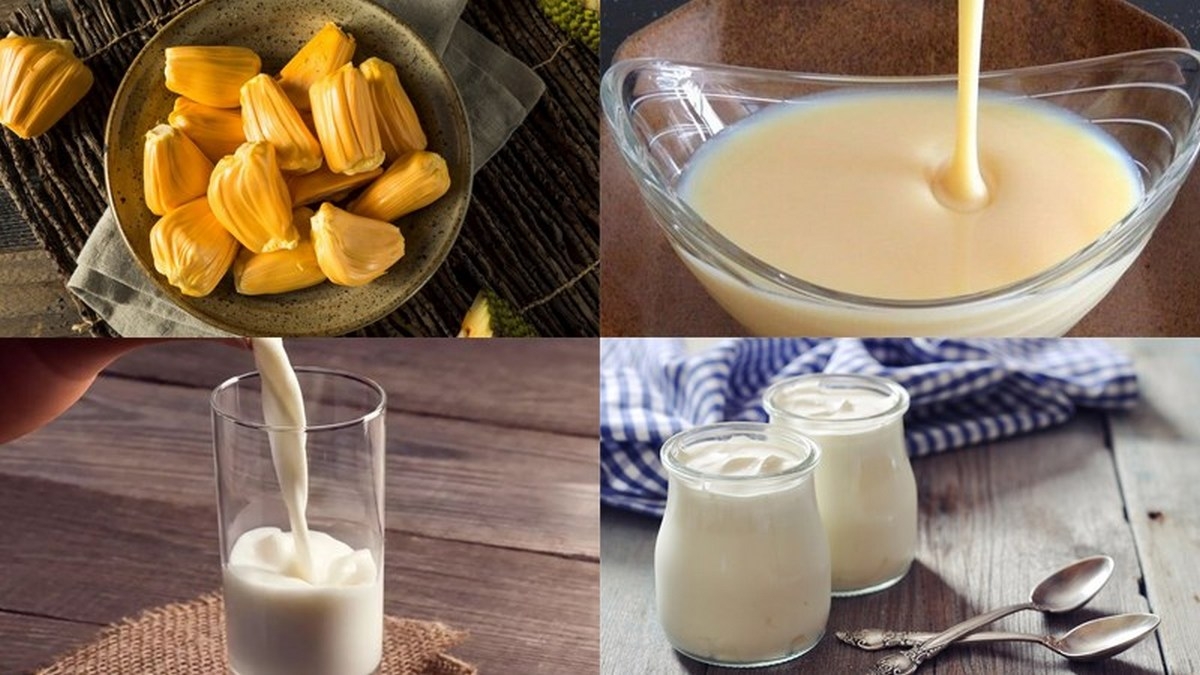 cách làm sữa chua mít - hình 1