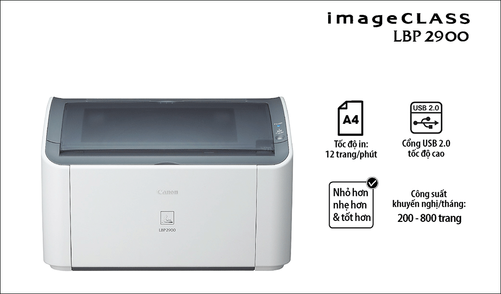 So sánh máy in Canon 2900 và 3000 về tốc độ in