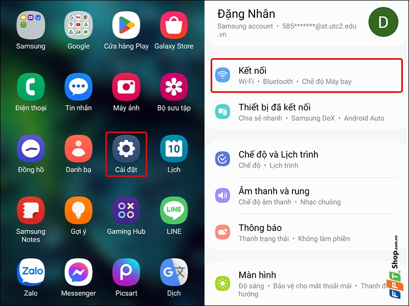 Tắt cảnh báo dữ liệu Samsung - hình 1