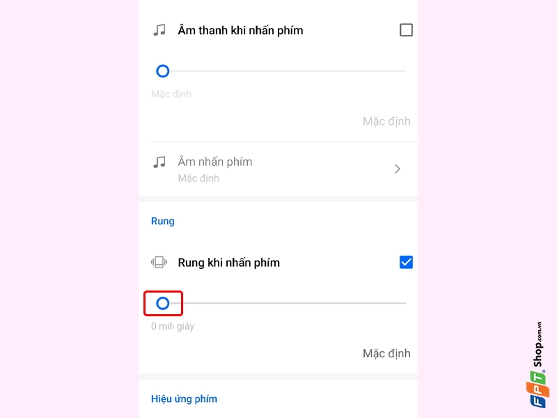 tắt rung bàn phím Samsung - hình 7