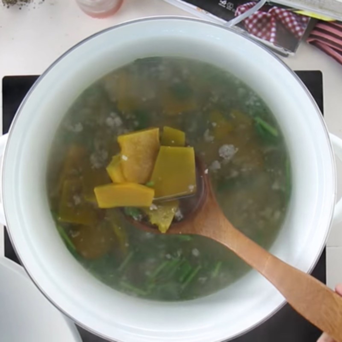 cách nấu canh bí đỏ - hình 4