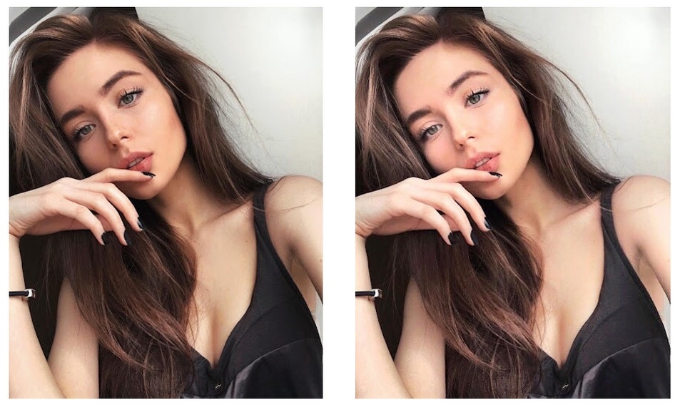 Snapseed&nbsp;có thể cân chỉnh làn da của bạn tức thì