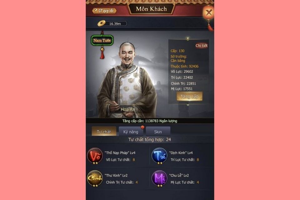 Nhiều tính năng tạo nên sự độc đáo cho người tham gia