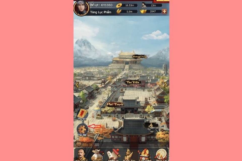 Thực hiện thao tác cần thiết