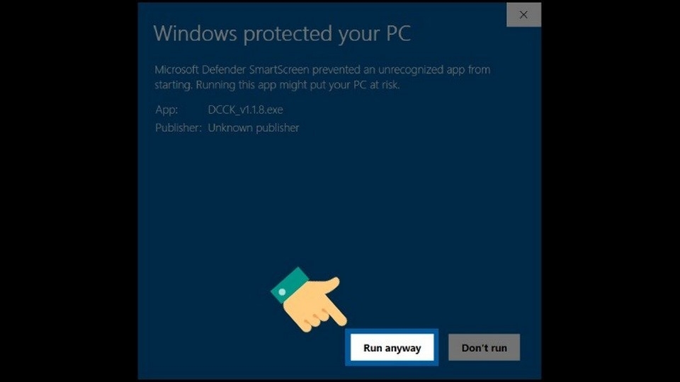 Tiến hành các bước cài đặt chung