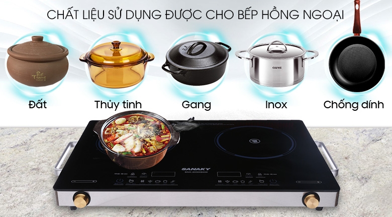 Bếp hồng ngoại Sanaky có tốt không (ảnh 3)