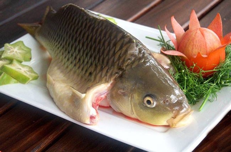 cá chép nướng nồi chiên không dầu 2